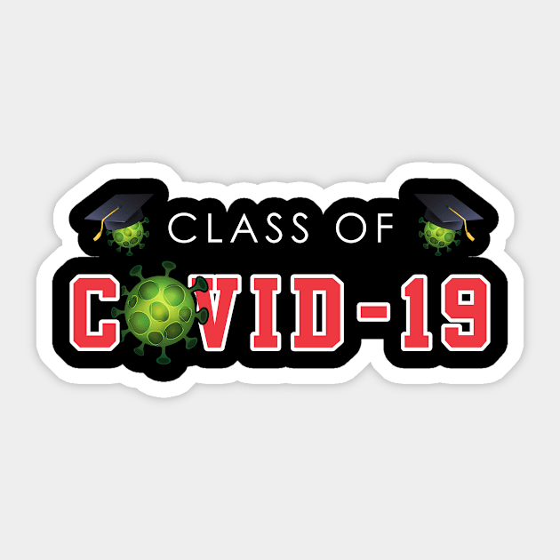 Class Of COVID-19 Sticker by thingsandthings